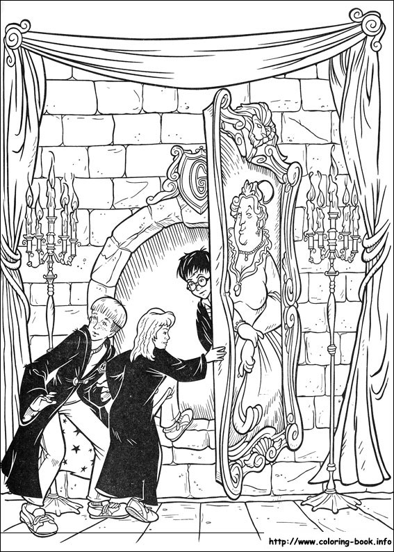 Harry Potter coloring picture